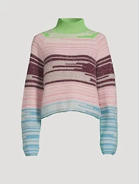 Mix N Marl Cashmere Mockneck Sweater