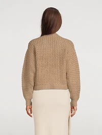 Rope Stitch Cashmere Sweater