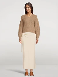 Rope Stitch Cashmere Sweater