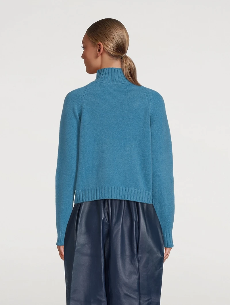 Cashmere Mockneck Sweater