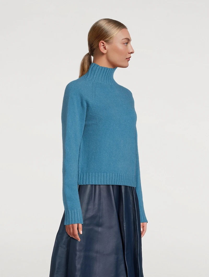 Cashmere Mockneck Sweater