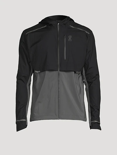 Weather Hooded Running Jacket