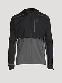 Weather Hooded Running Jacket