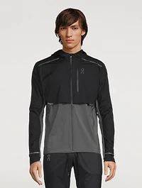 Weather Hooded Running Jacket