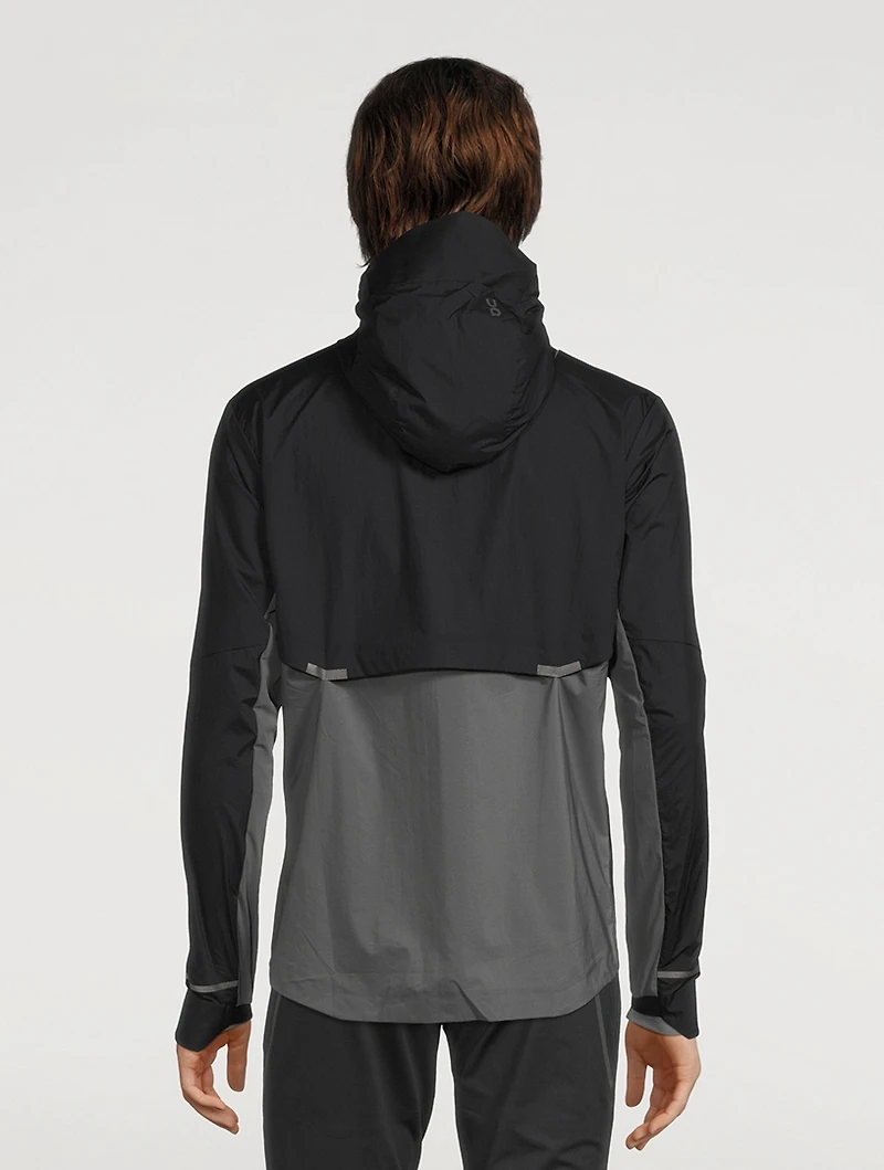 Weather Hooded Running Jacket