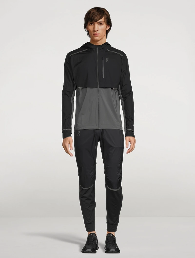 Weather Hooded Running Jacket