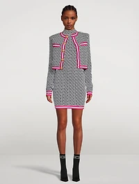 Monogram Jacquard Cardigan