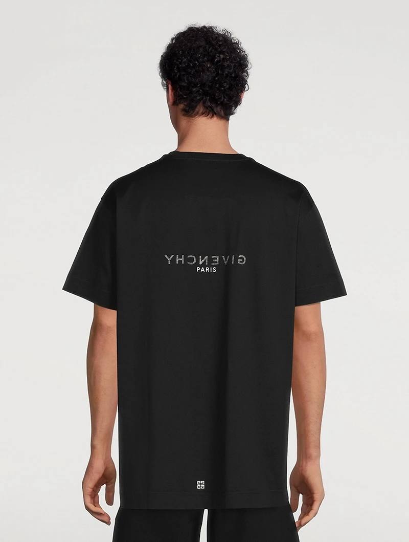 Oversized T-Shirt With Reverse Logo