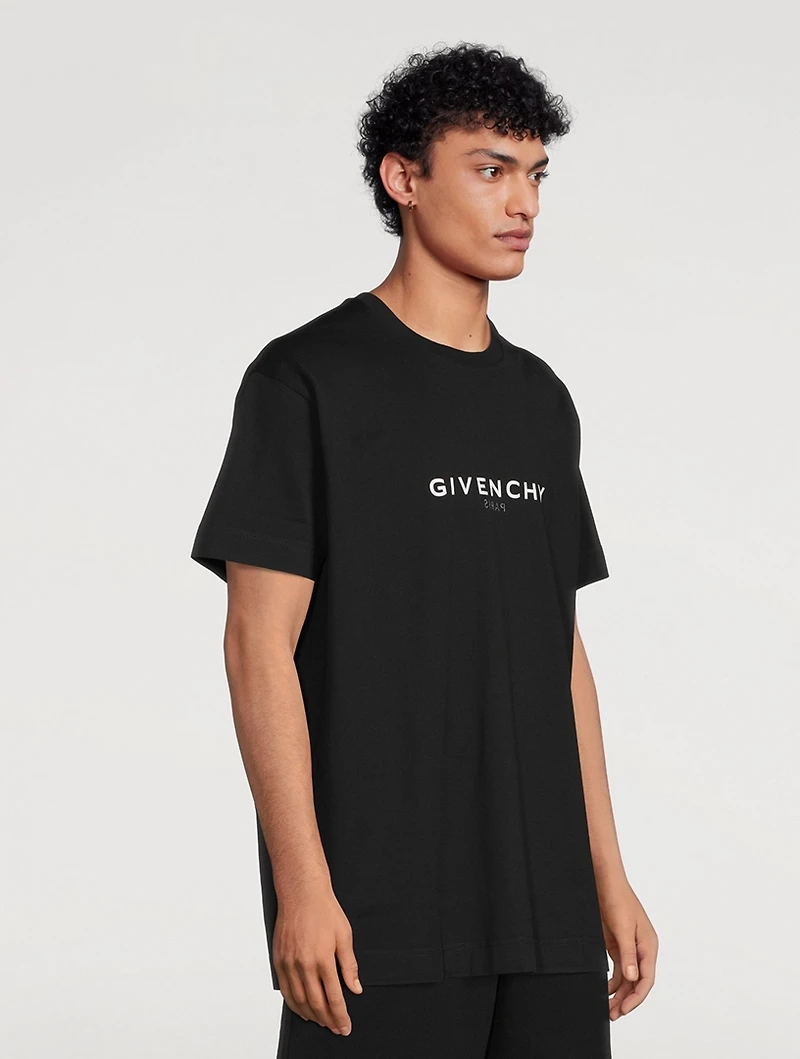 Oversized T-Shirt With Reverse Logo