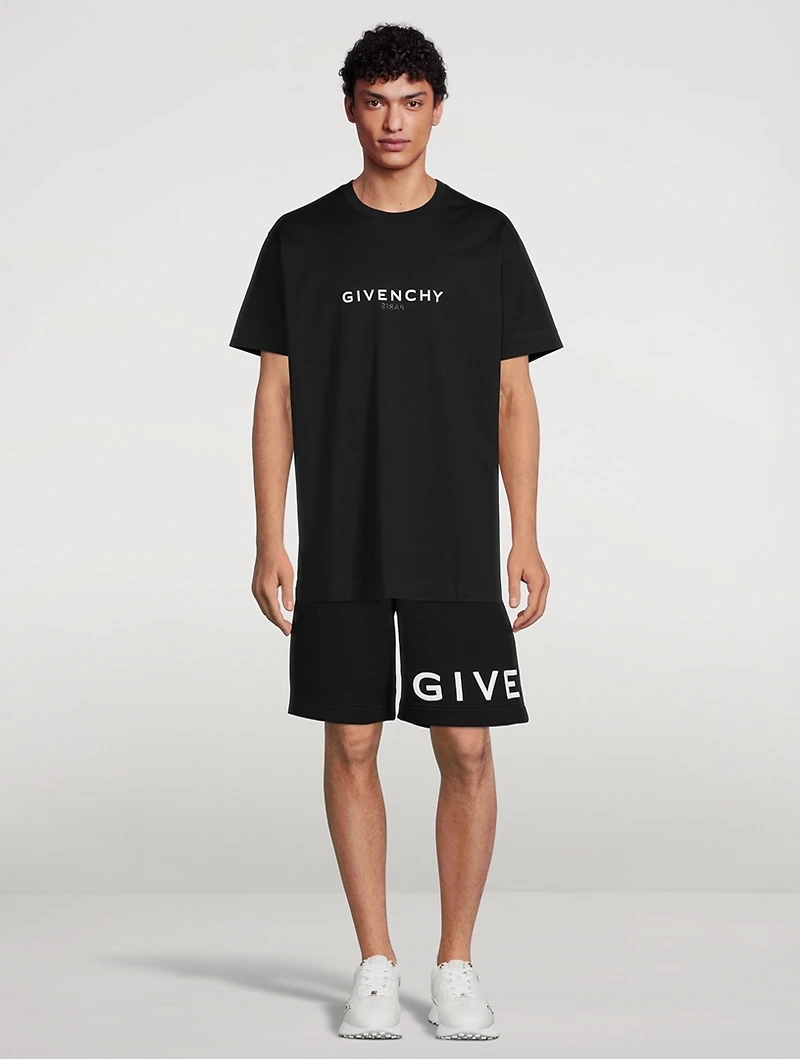 Oversized T-Shirt With Reverse Logo