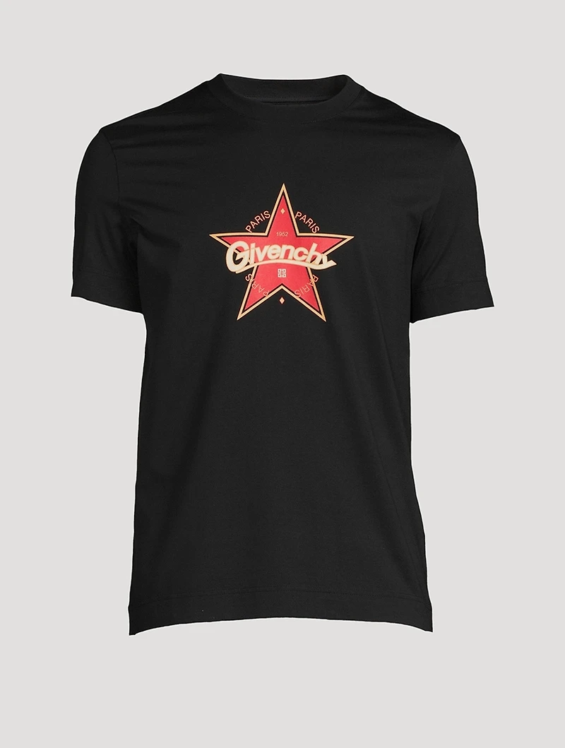 Star Cotton Slim-Fit T-Shirt