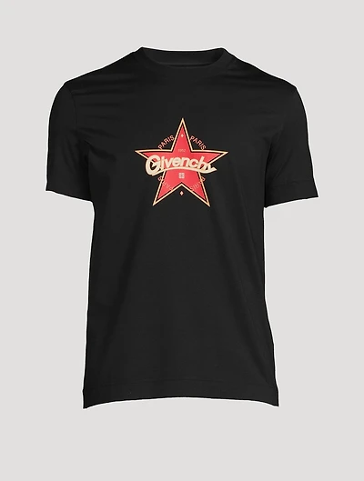 Star Cotton Slim-Fit T-Shirt