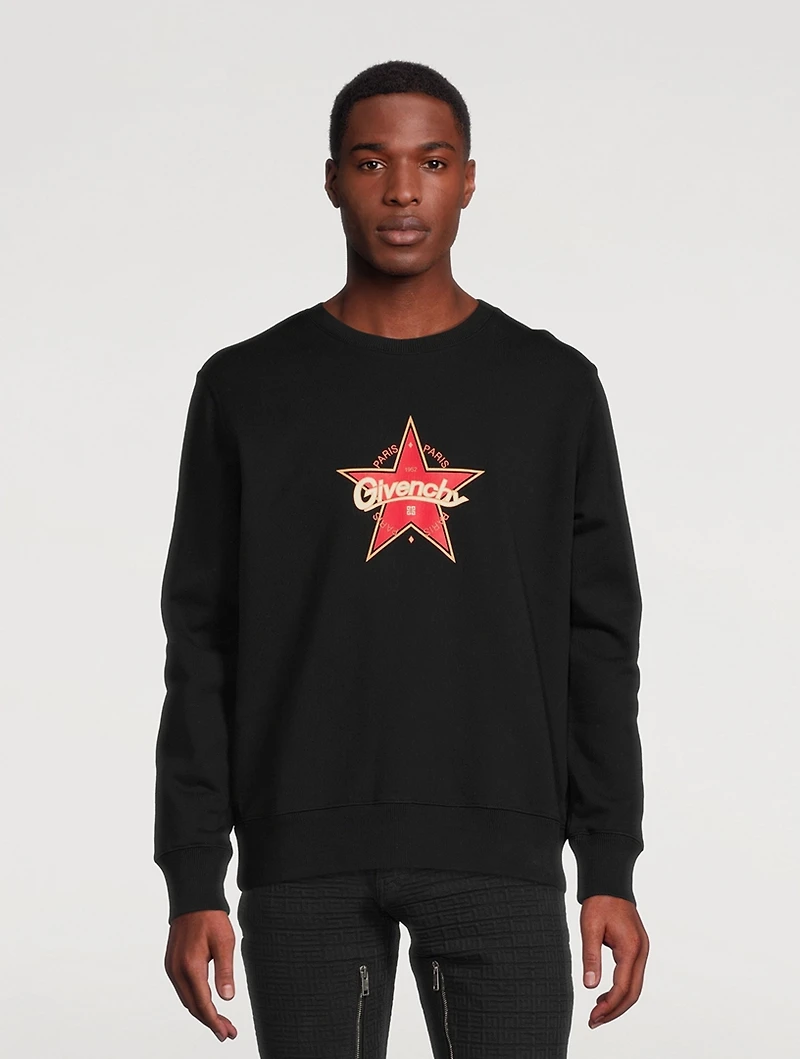 Cotton Slim-Fit Sweatshirt