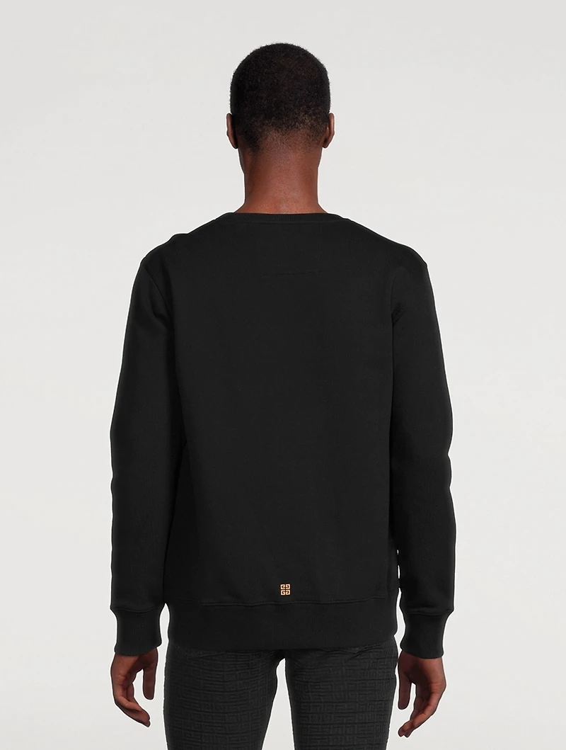 Cotton Slim-Fit Sweatshirt