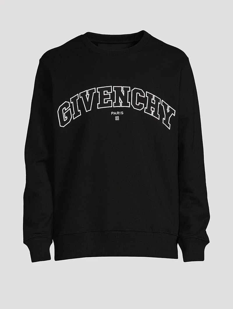 College Logo Fleece Sweatshirt