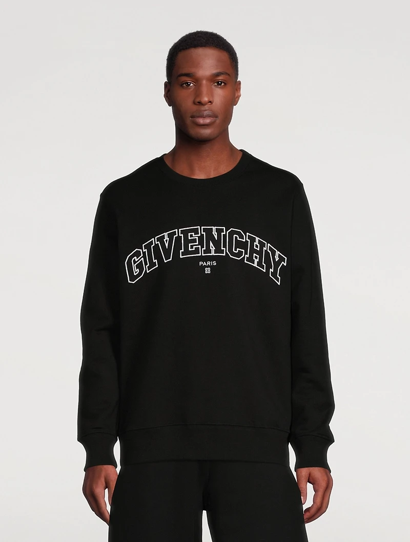 College Logo Fleece Sweatshirt