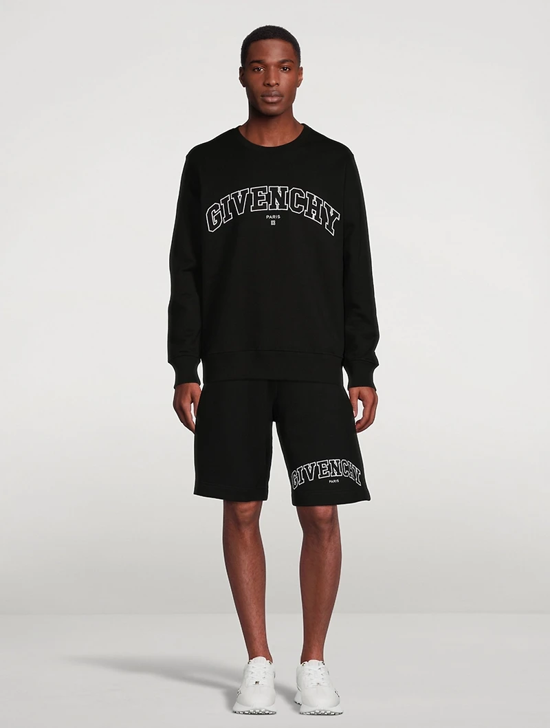 College Logo Fleece Sweatshirt