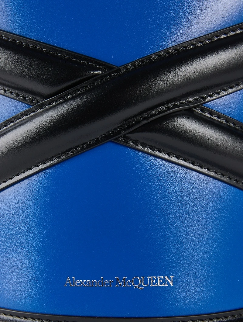 Small The Curve Leather Bucket Bag