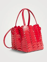 Mini Pacoïo Leather Tote Bag