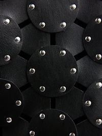 Paco Wheel Leather Tote Bag