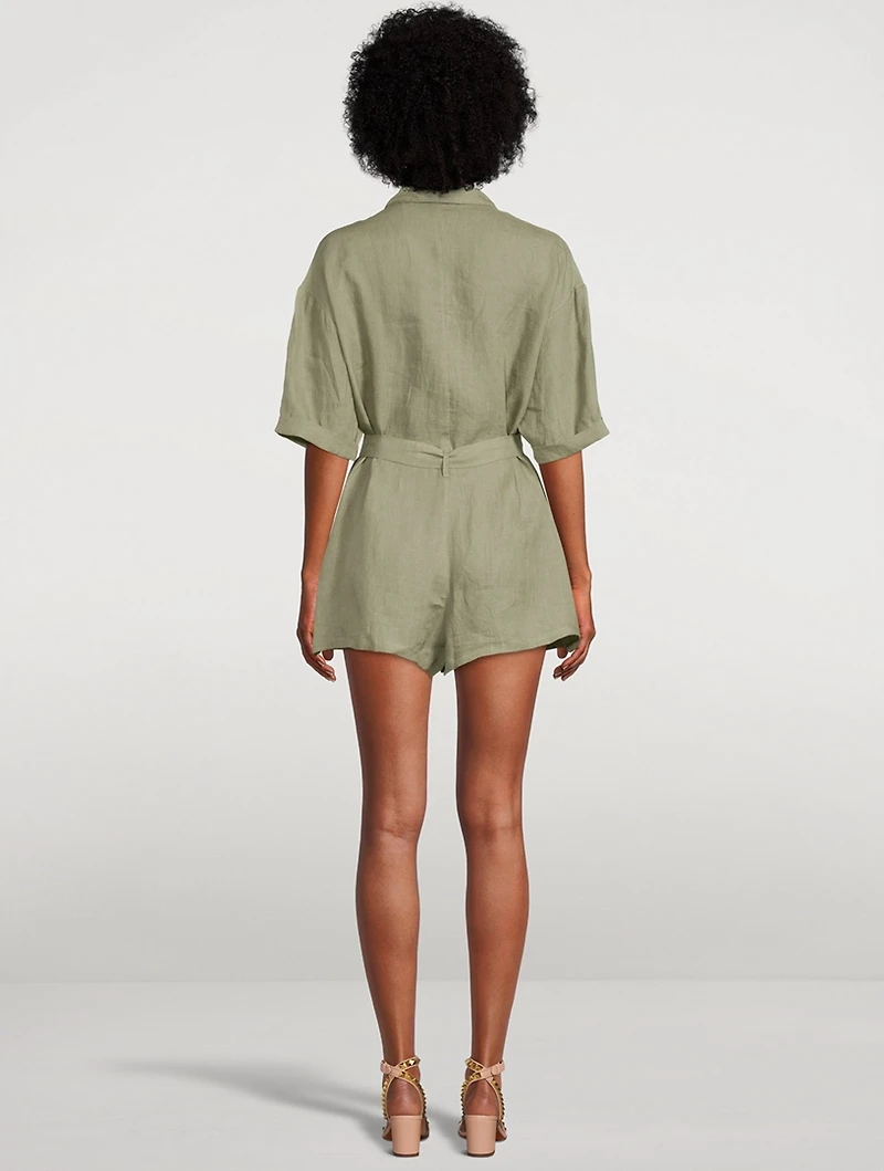 Playa Linen Romper