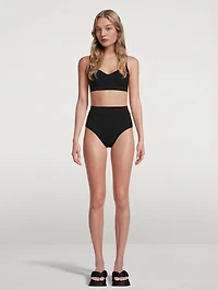 Elena High-Waisted Swim Bottoms