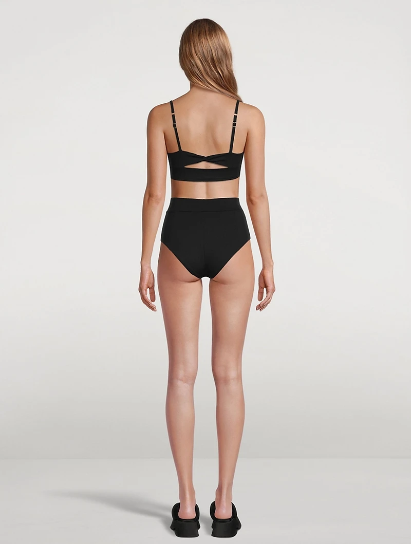 Elena High-Waisted Swim Bottoms