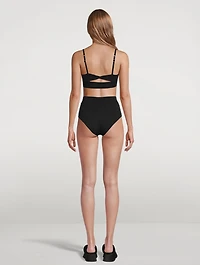Elena High-Waisted Swim Bottoms