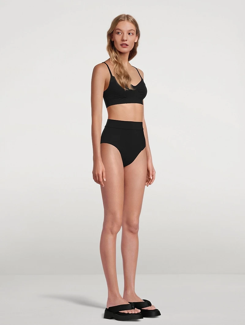 Elena High-Waisted Swim Bottoms