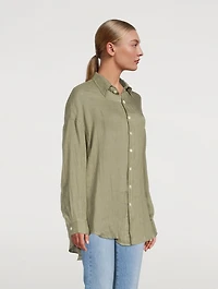 Playa Linen Oversized Shirt