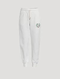 Emblem De Cygne Cotton Sweatpants