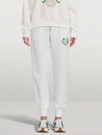 Emblem De Cygne Cotton Sweatpants