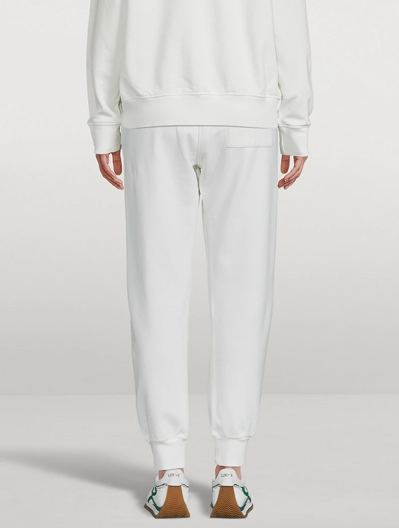 Emblem De Cygne Cotton Sweatpants