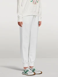Emblem De Cygne Cotton Sweatpants