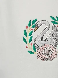 Emblem De Cygne Cotton Sweatpants