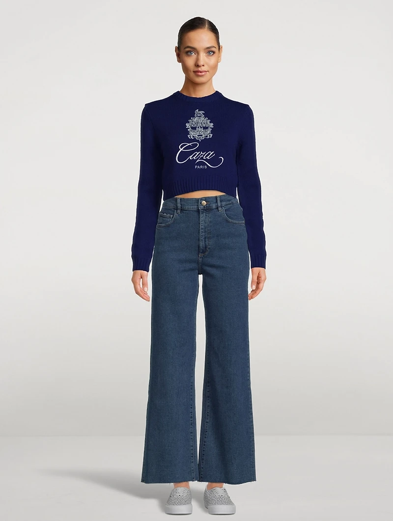 Embleme De Caza Wool And Cashmere Sweater