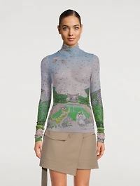 Tennis Club Prive Mesh Top