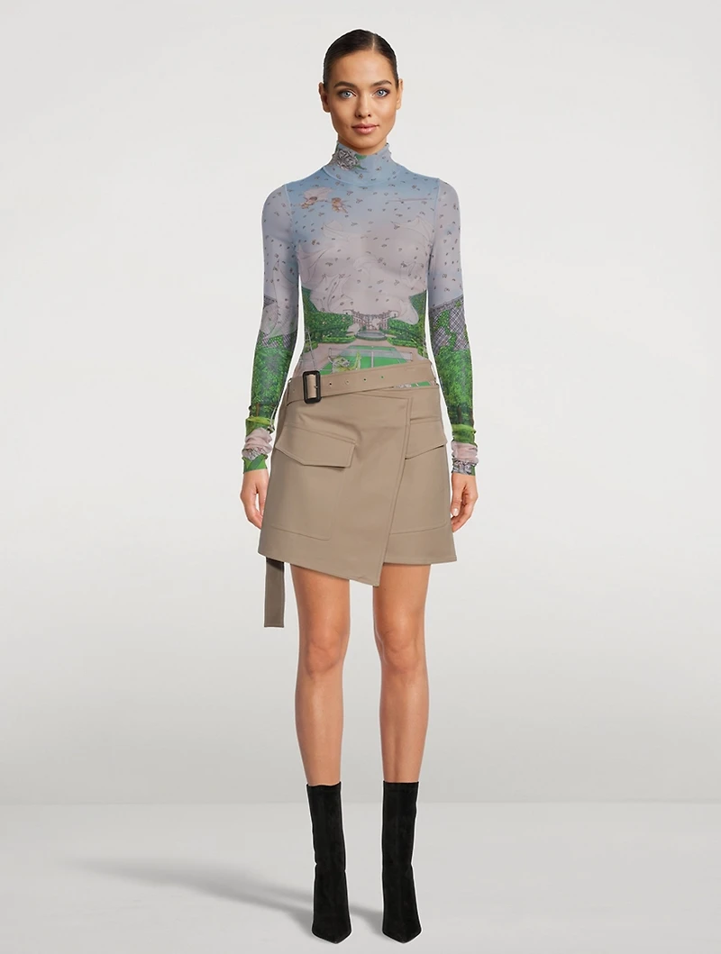 Tennis Club Prive Mesh Top