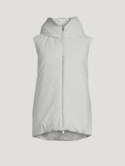 Gilet Vest With Hood