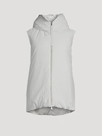 Gilet Vest With Hood