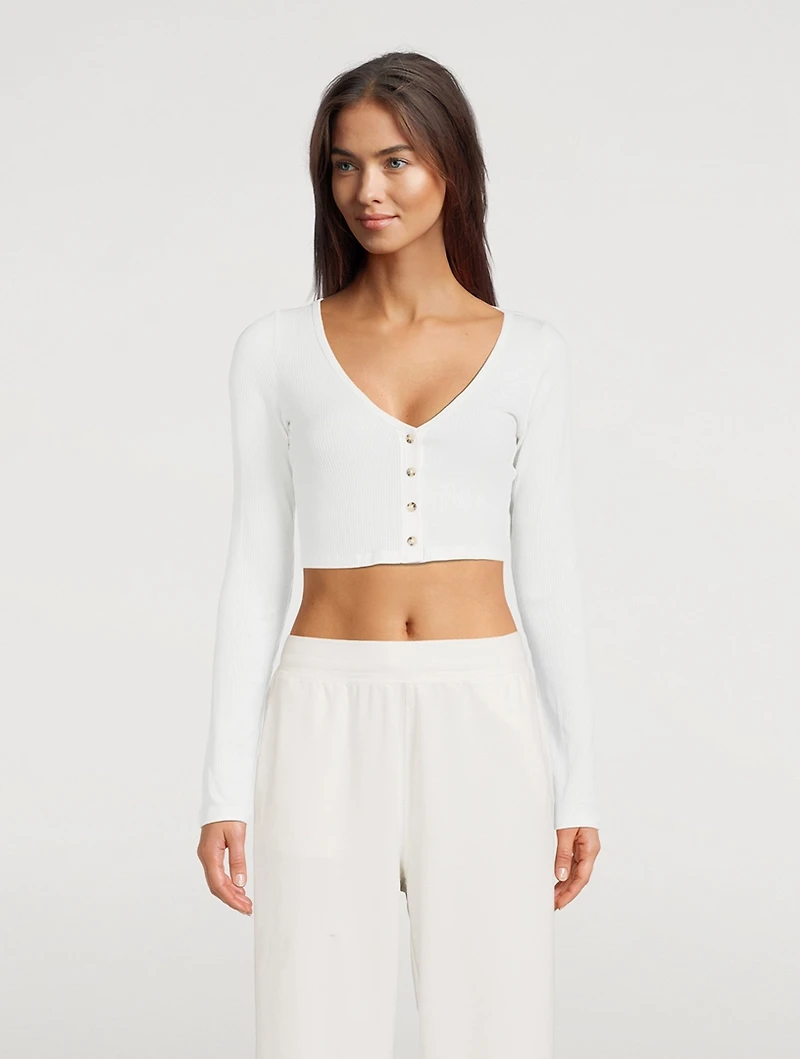 Whisper Crop Cardigan
