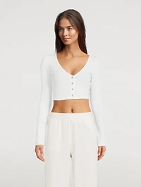 Whisper Crop Cardigan
