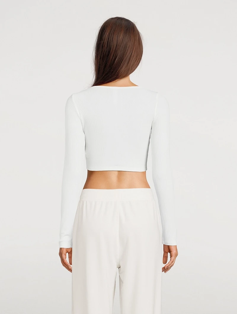 Whisper Crop Cardigan