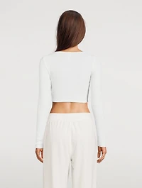Whisper Crop Cardigan