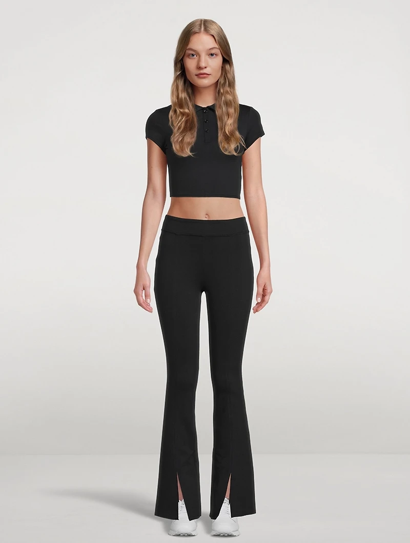Airbrush High-Waisted Flutter Leggings
