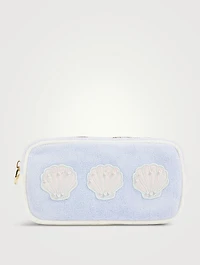 Small Terry Pouch With Shell Patches