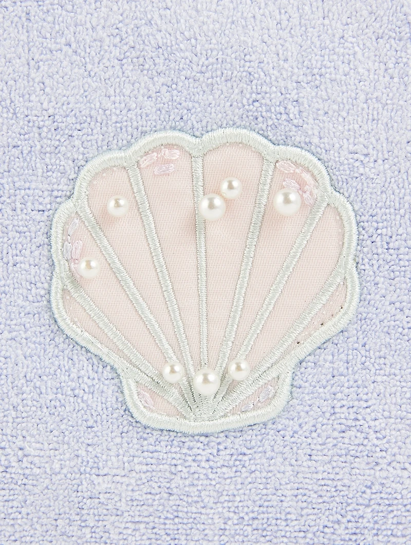 Small Terry Pouch With Shell Patches