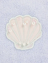 Small Terry Pouch With Shell Patches