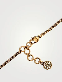 Spider Necklace With Crystals
