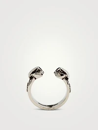 Twin Skull Ring